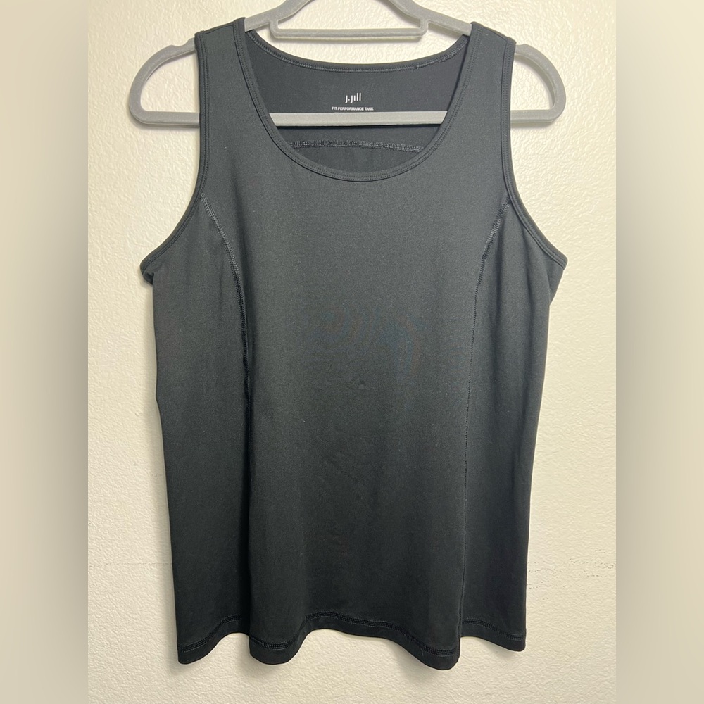 J-Jill Fit Performance Tank Sleeveless 
Black Size S NWOT
